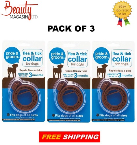 Dog flea tick collar 3 - x, &