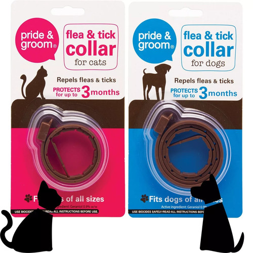 Dog cat flea tick - &, collar