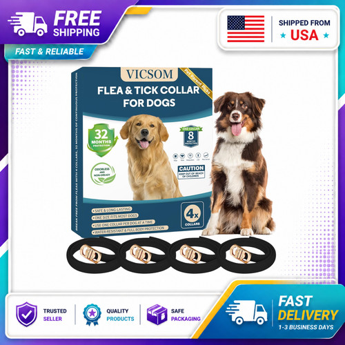 Vicsom flea collar for - flea, 4
