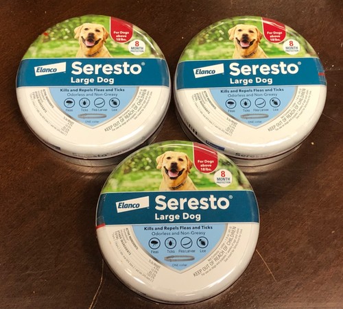 Pack seresto flea tick - 3, &