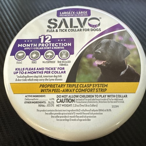 Salvo flea tick 2 collars - flea,