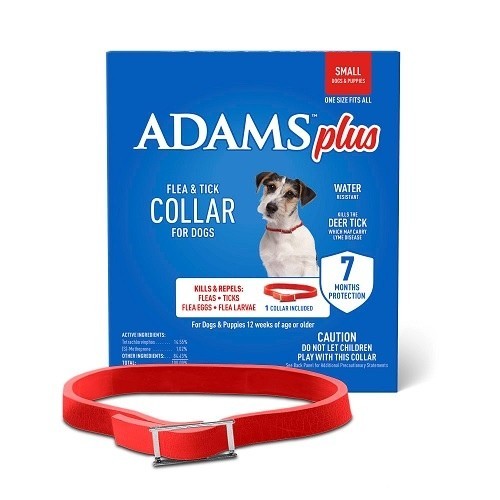 Adams plus flea - plus, collar