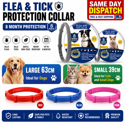 New adjustable anti flea - adjustable,