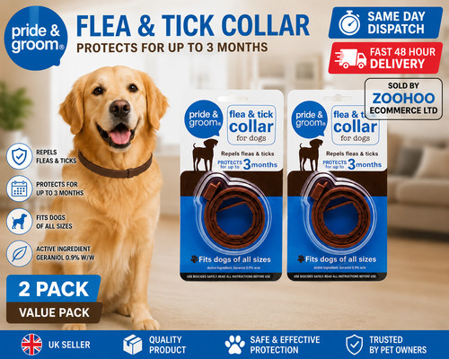 Dog flea tick collar - x,