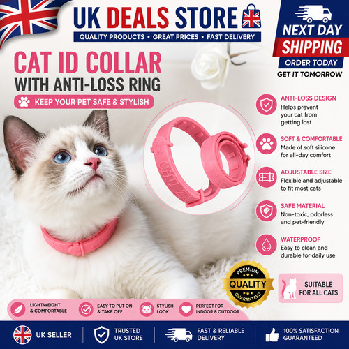 New adjustable anti flea - new,