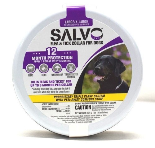 Salvo flea tick 2 collars - salvo, &